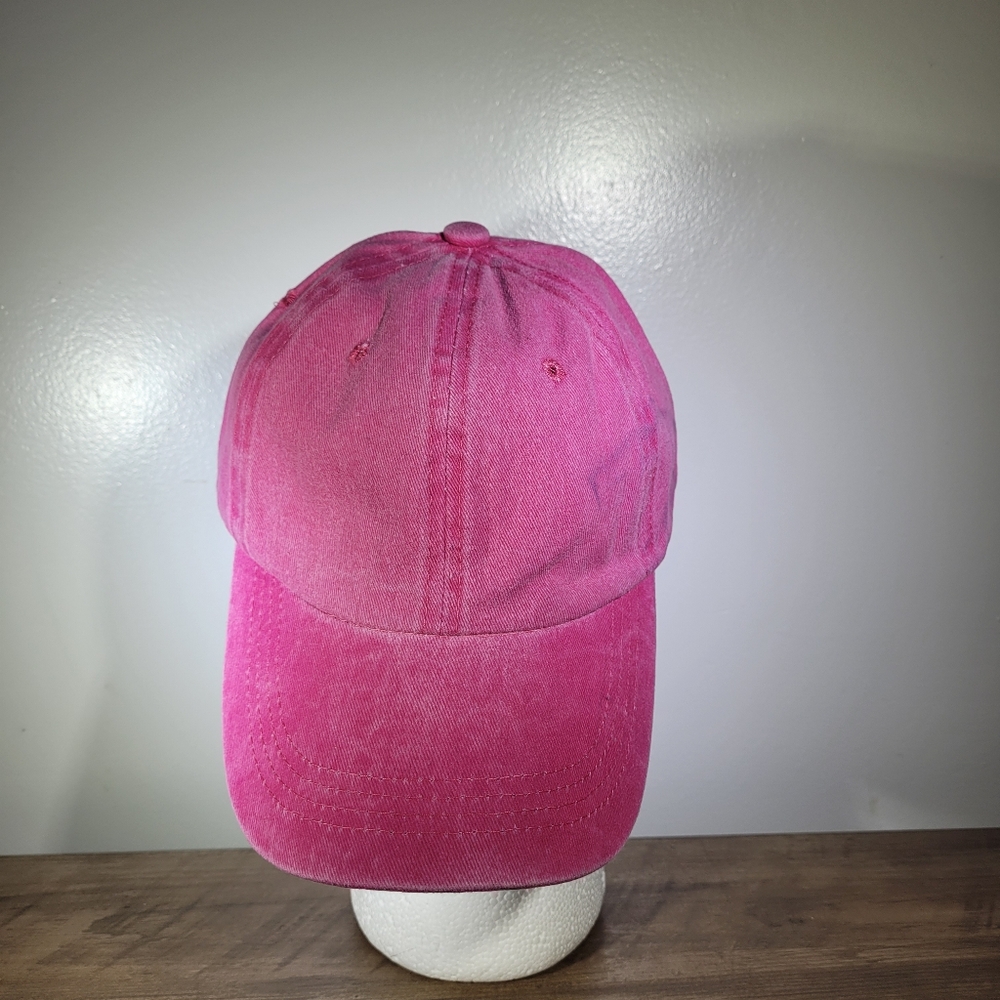 Vibrant Pink Baseball Cap